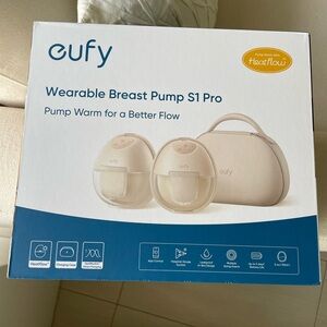Eufy Wearable Breast Pump S1 Pro - Cream